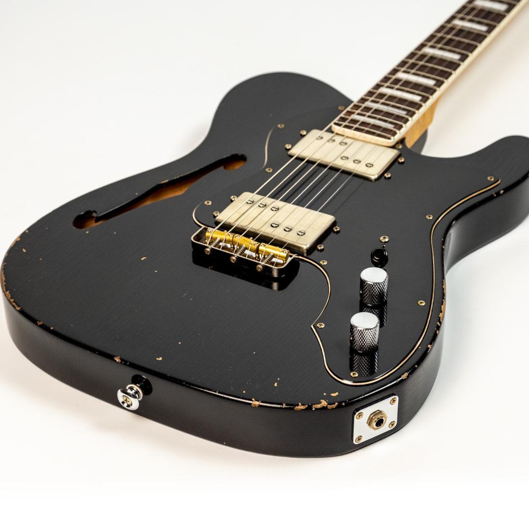 ギター Black Smoker TM DELTA-C WH BLACK