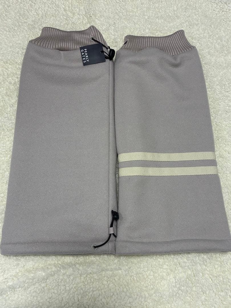 パーリーゲイツ　レッグウォーマー　グレー