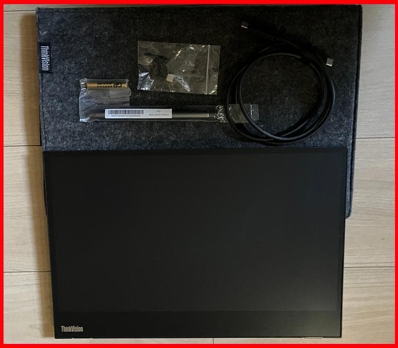 ThinkVision M14t 寸法 (14インチ)