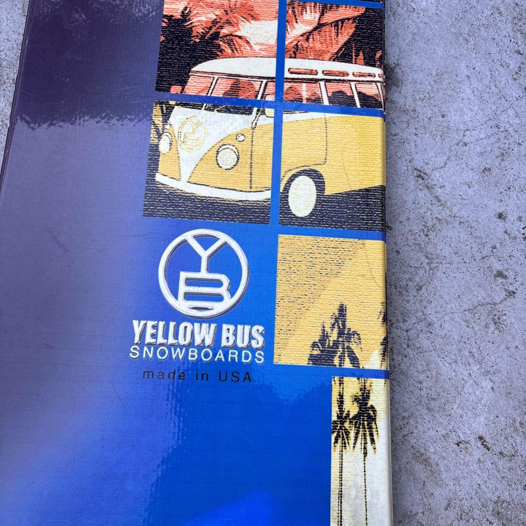 YELLOWBUSスノーボード 青色デザイン 155cm