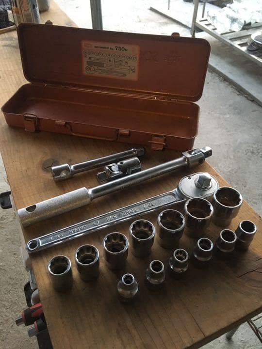 メンテナンス Sokcket wrench set