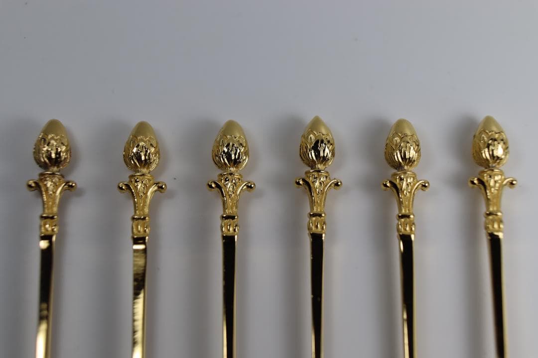 クリストフウィドマン■スターリング製フルーツピック6本セット■デコラ・クラシック