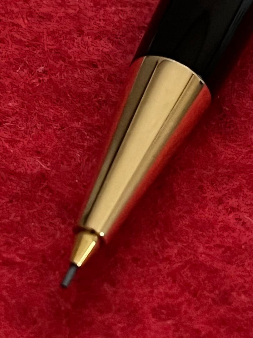 美品‼️モンブランマイスターシュテュック シャープペンシルゴールド❗️ケース付‼️