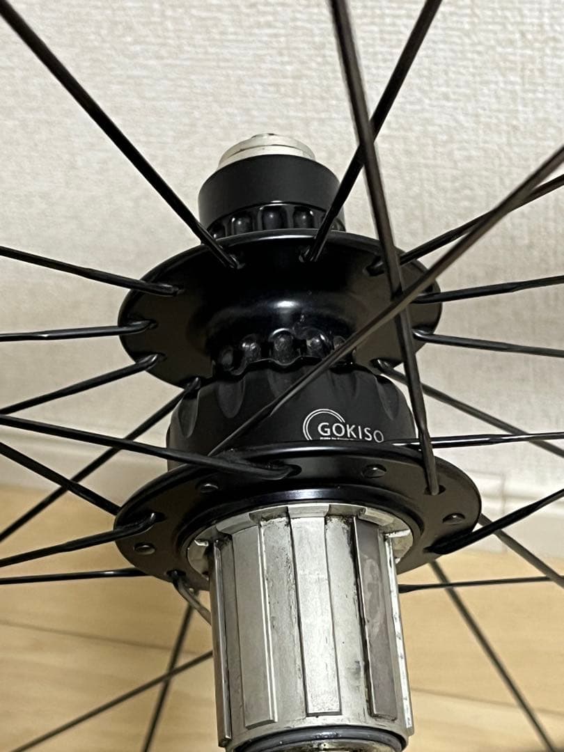 GOKISO ゴキソ クライマーハブ 38mm クリンチャー　シマノフリー