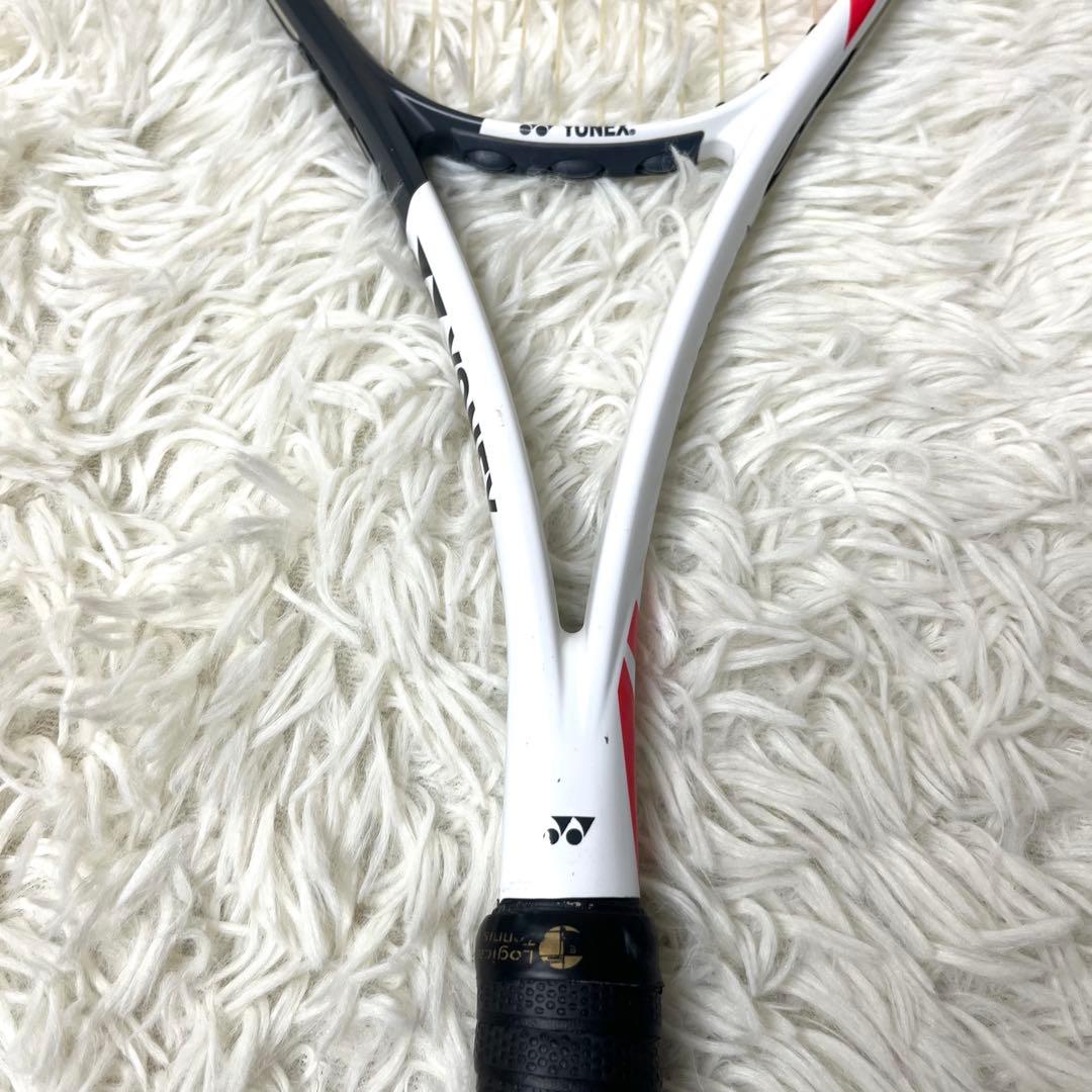 【美品】 ヨネックス ボルトレイジ 7V 前衛用 ソフトテニス ラケット ①