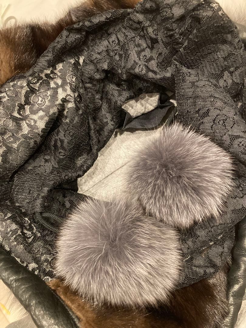 半額以下 リアルファー マシュマロ バッグ