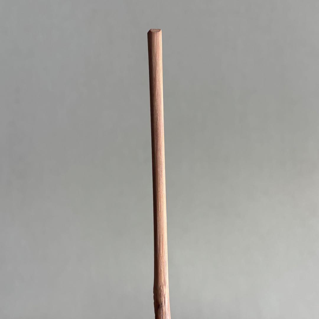 茶杓 銘「五月雨」 竹筒 黄梅院住職 太玄師 木箱・紙箱入り