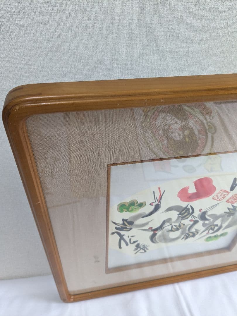 東大寺　清水公照作　色紙絵