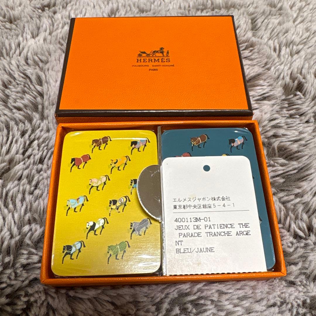 新品　エルメス 玩具　トランプ