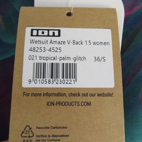 新品　ION Amaze 海外ブランド　ショーティ　ウエットスーツ　1.5