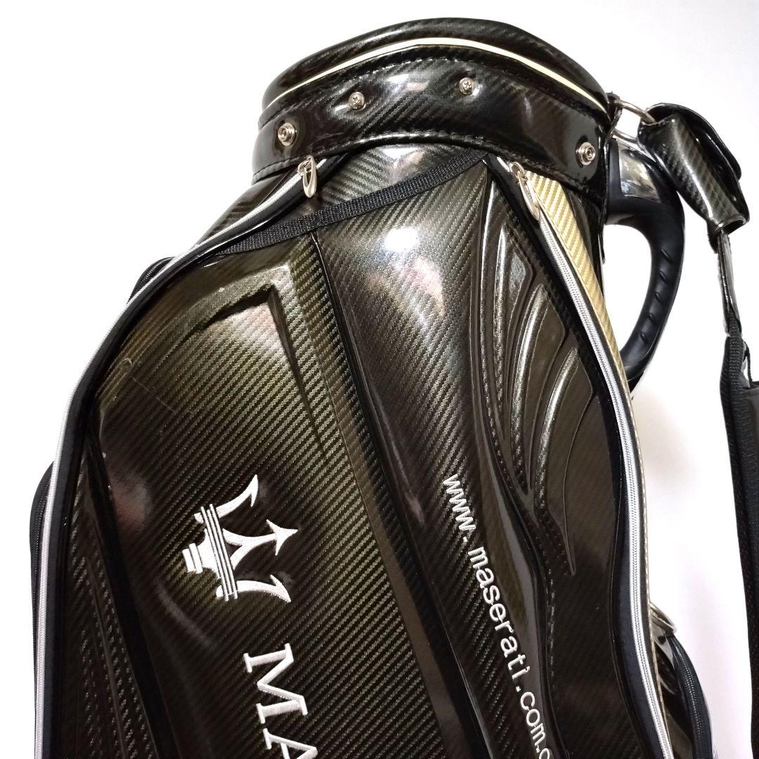 希少　MASERATI　キャディバック　ゴルフバッグ　マセラティ　非売品　3点式