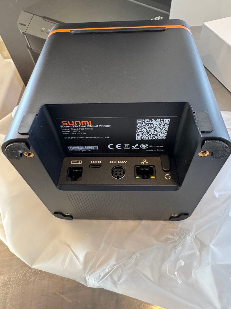 SUNMI 80mm キッチンプリンター クラウド対応 ほぼ未使用