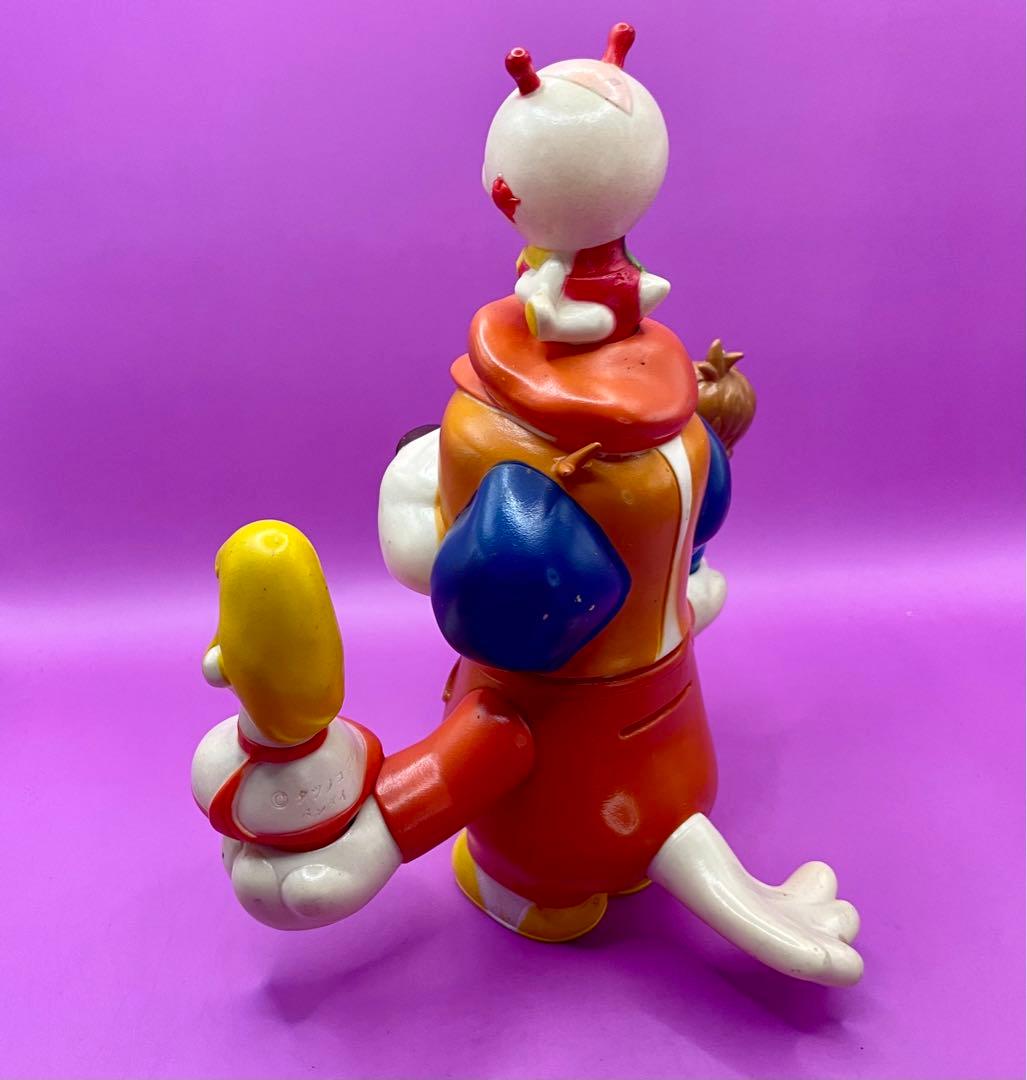 ポールのミラクル大作戦 ソフビ人形貯金箱 マグネット式脱着 良い状態の希少品