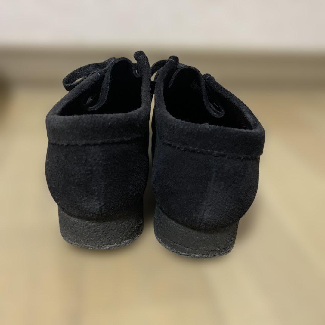 【箱なし】CLARKS Wallabee ブラック 240