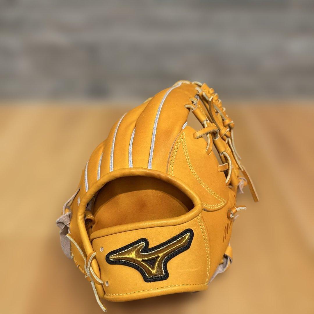 MizunoPro 硬式グローブ オレンジ