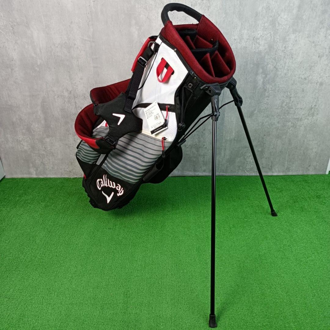 良品　キャロウェイ CHEV スタンド式キャディバッグ 9.0型 口枠7分割