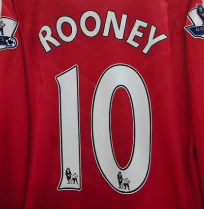 10/11 マンチェスター・ユナイテッド ホーム 長袖 10番 ルーニー