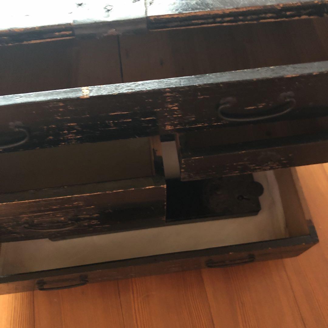 アンティーク レトロ 小箪笥箱