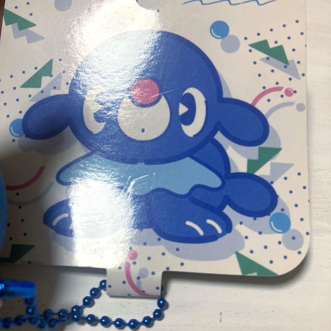 ポケモン　マスコット おいしいみず　アシマリ　ぬいぐるみ　ボールチェーン