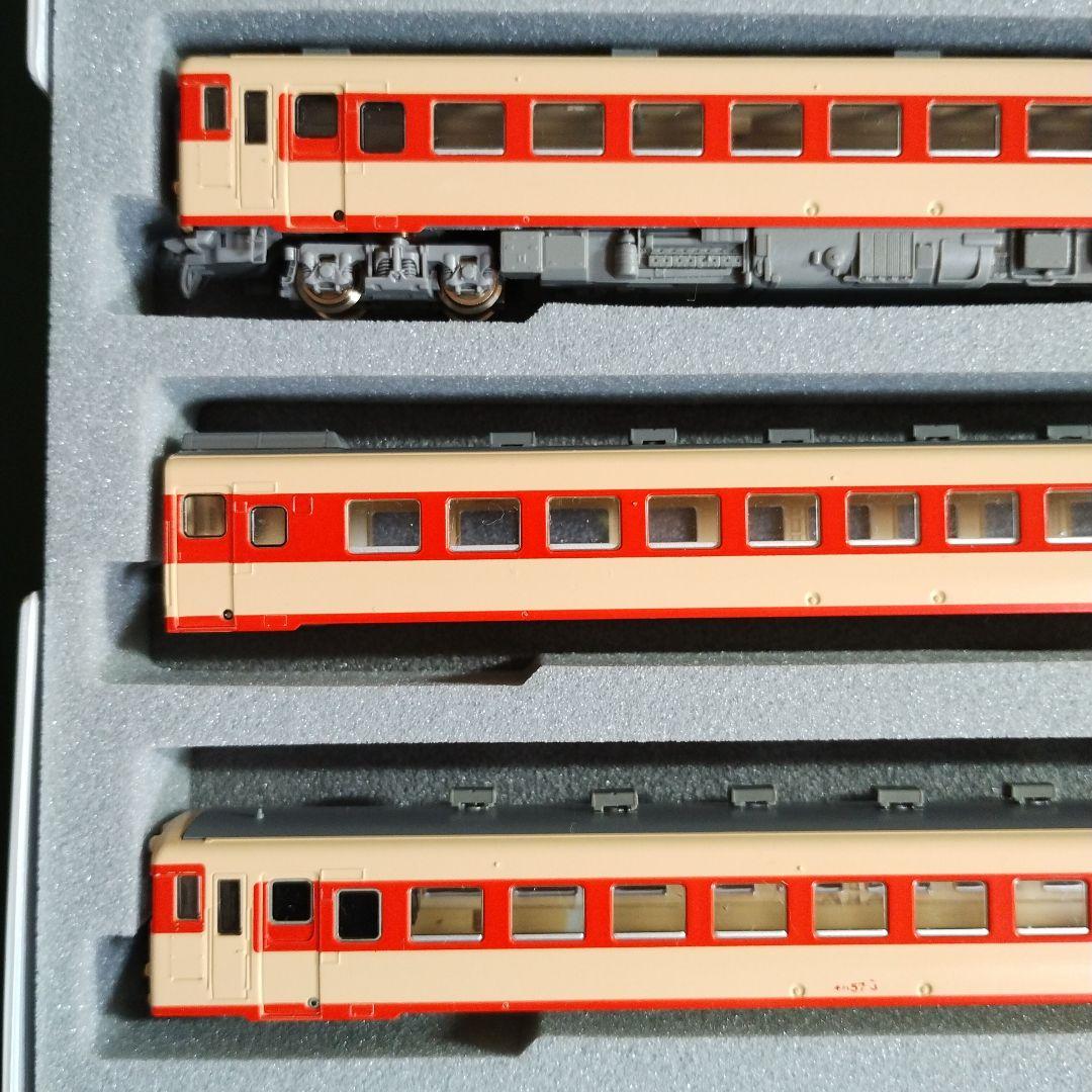 049 Nゲージ 鉄道模型6両セット 赤/クリーム