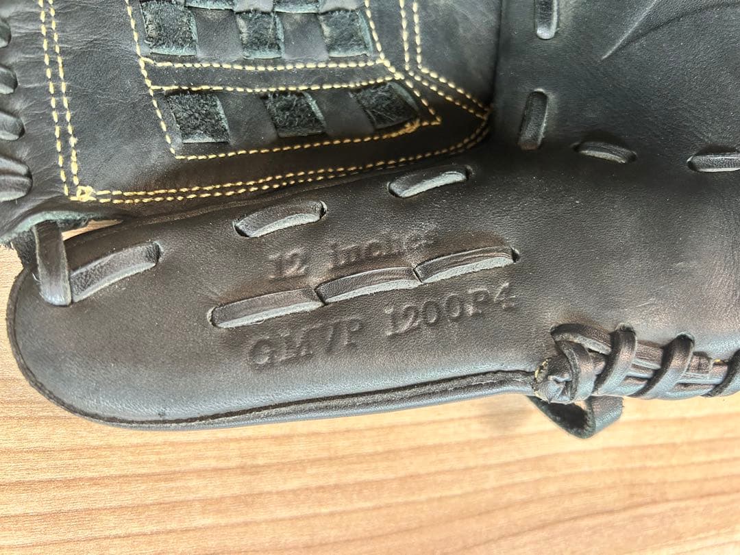 Mizuno 野球グローブ 黒 レザー