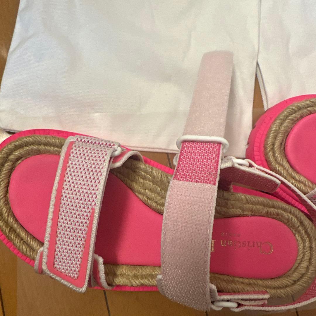 Dior スポーツサンダル ピンク