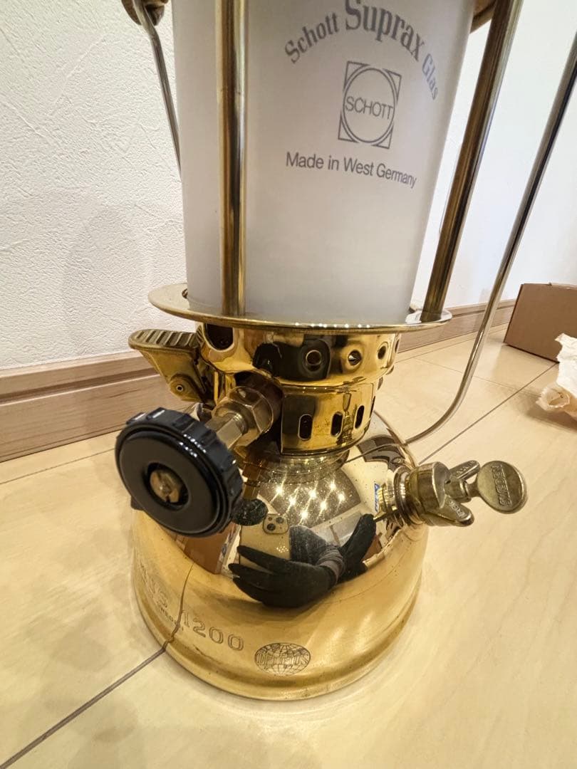 Optimus オプティマス 1200M ランタン中期型 真鍮　新品未使用