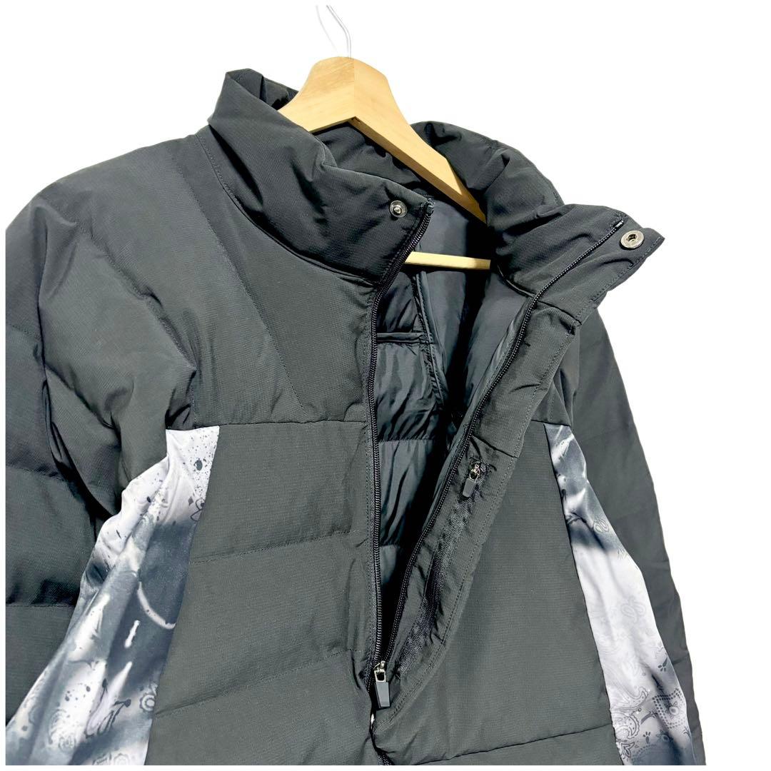 新品 ラッセルノ ゴルフ パデッド ジャケット ペイズリー ブラック 2XL 7