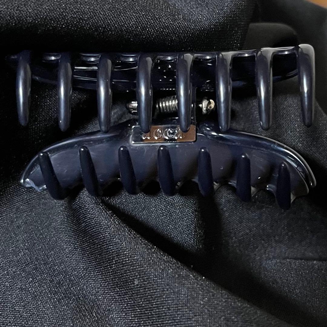 ACCA ヘアクリップ　大・小　ブラック　足1本欠あり