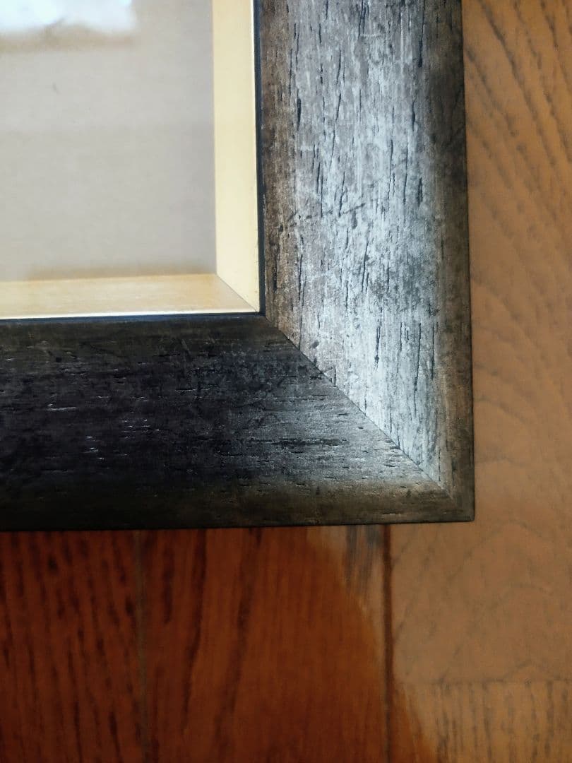 【美品】額縁 油彩額 М12（黄袋・差箱付）