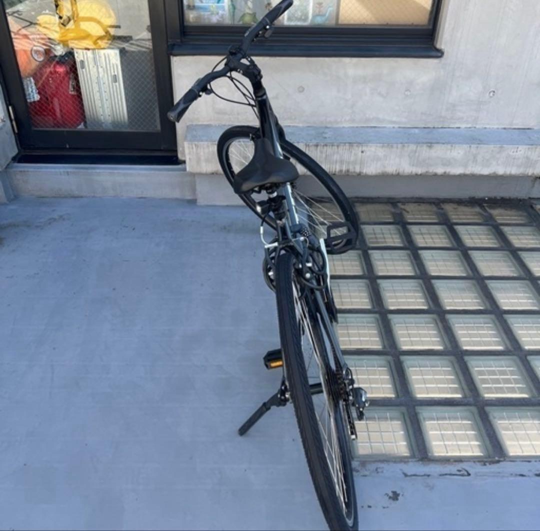 ※長崎市　TREK FX1 クロスバイク ブラック&グレー　輪行セット