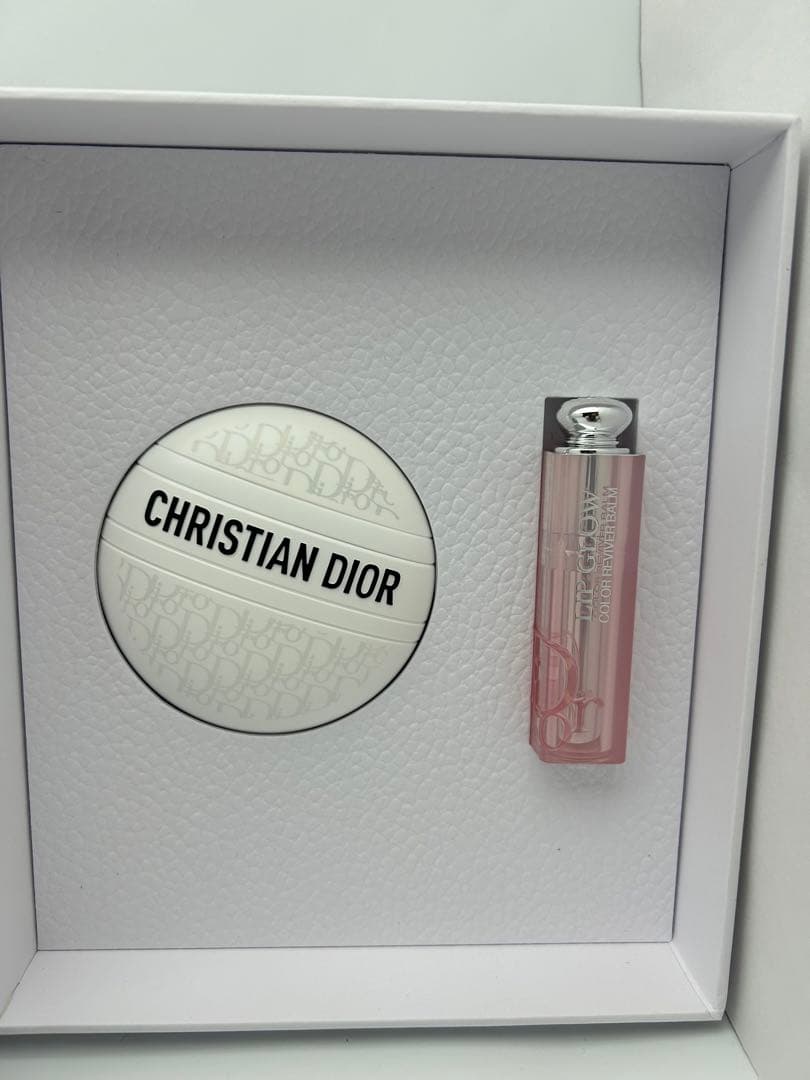 新品未使用DIOR バースデーギフト　ノベルティ　トートバッグ　リップ 箱付き