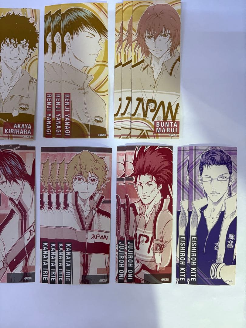 本日限定特価 新テニスの王子様 オリジナルステッカーコレクション 91枚