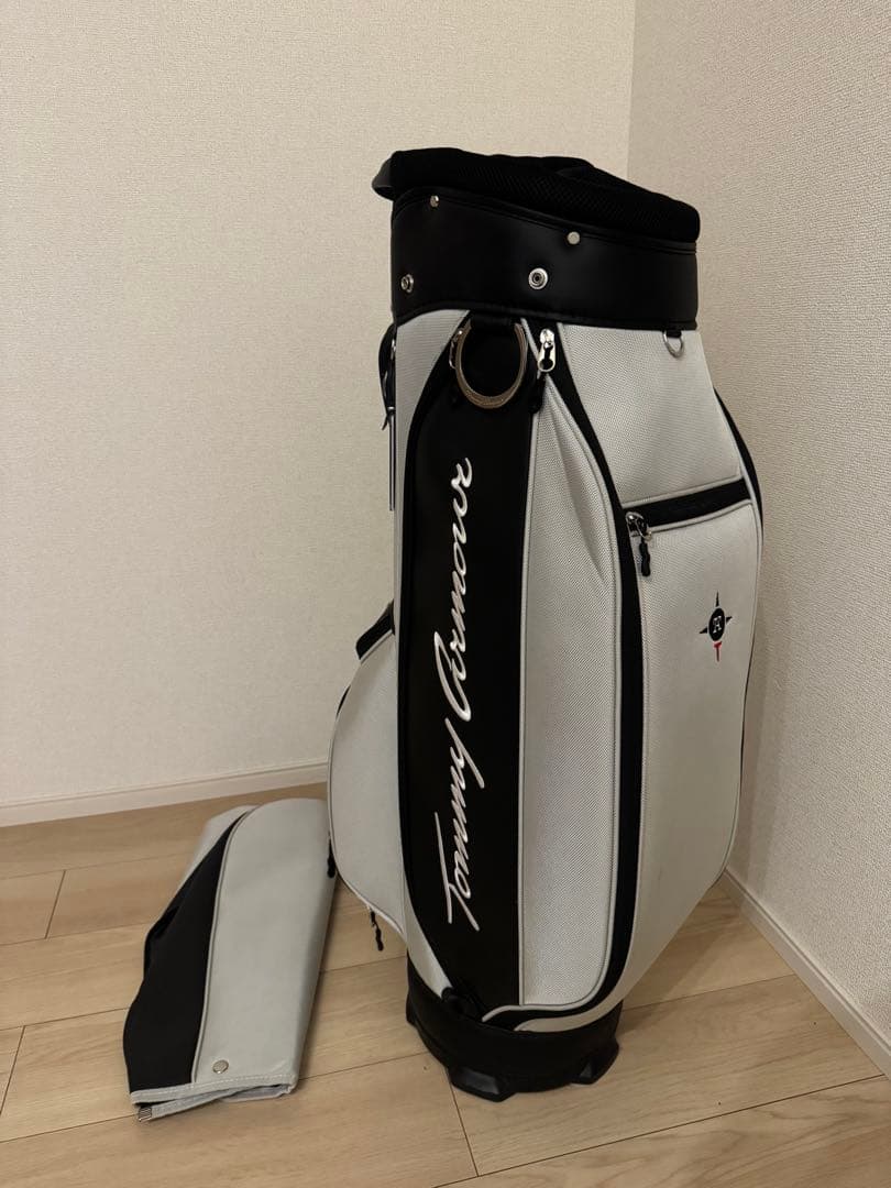 【たいくー】 Armour キャディバッグ グレー/ブラック