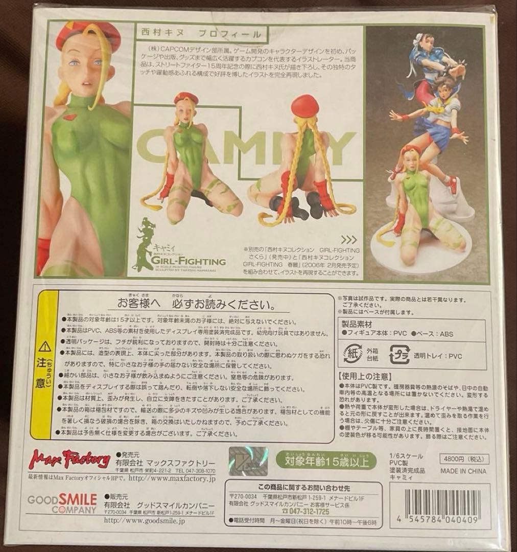 キャミィ　未開封　西村キヌコレクション ストリートファイター 1/6 フィギュア