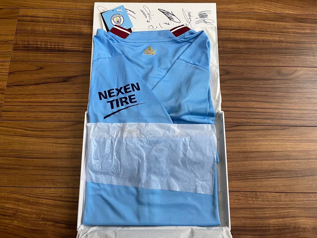 22-23 マンチェスターシティ　トレブル記念ユニフォーム