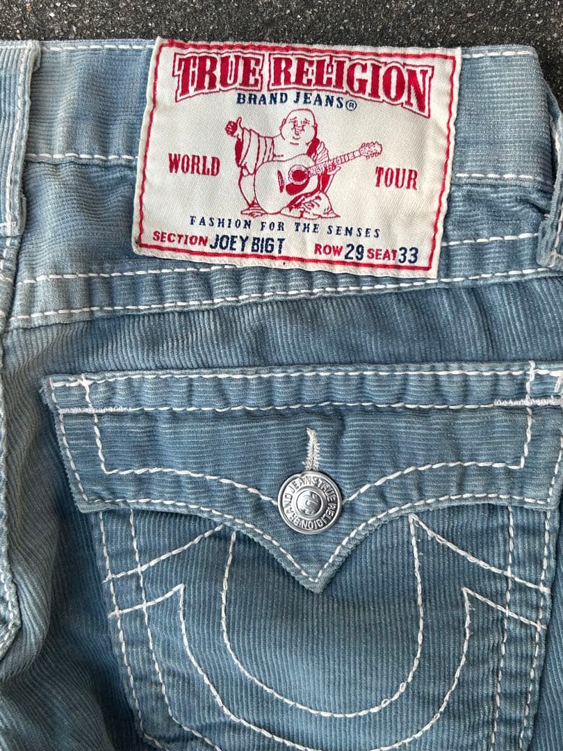 True Religion コーデュロイ フレア W29