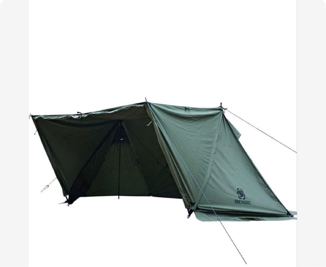 ONETIGRIS ロックシールドTCグリーン　MICABIN窓付き前幕セット