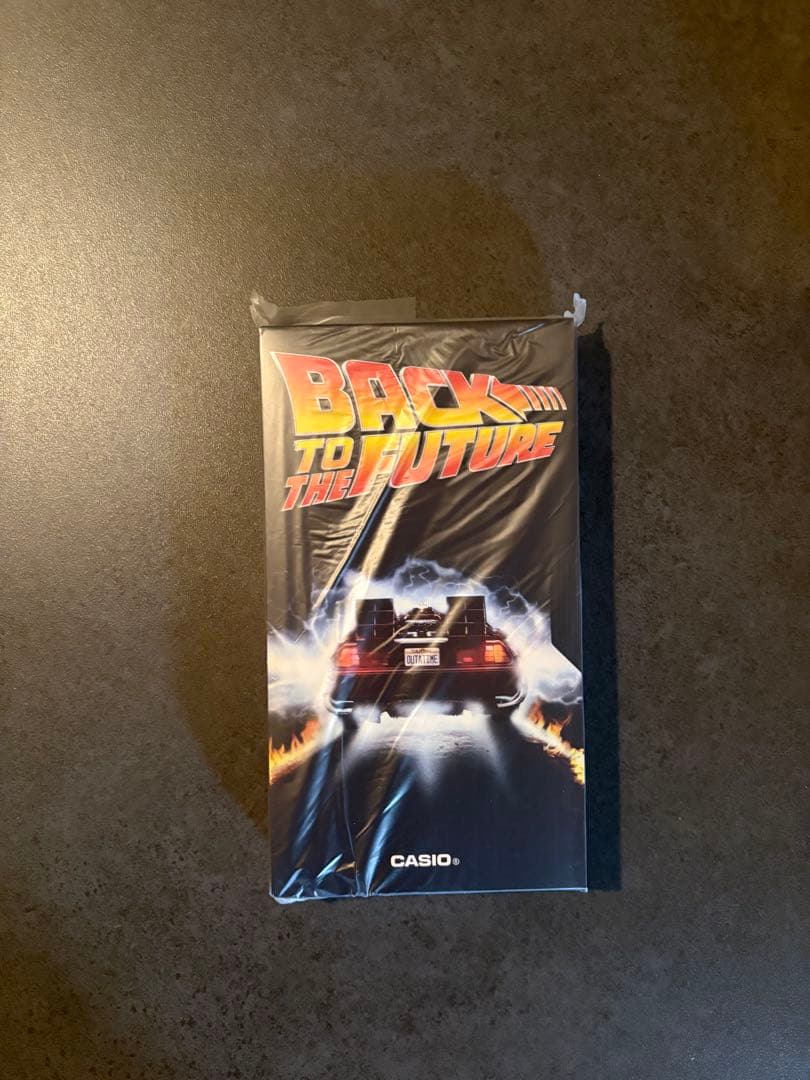 時計 CASIO BACK TO THE FUTURE