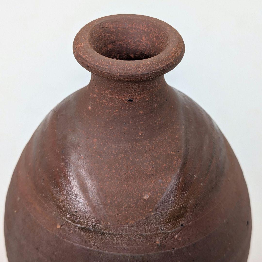 人間国宝 藤原雄 備前焼 徳利 合箱 酒器 とっくり 食器 一輪挿し花入 花器