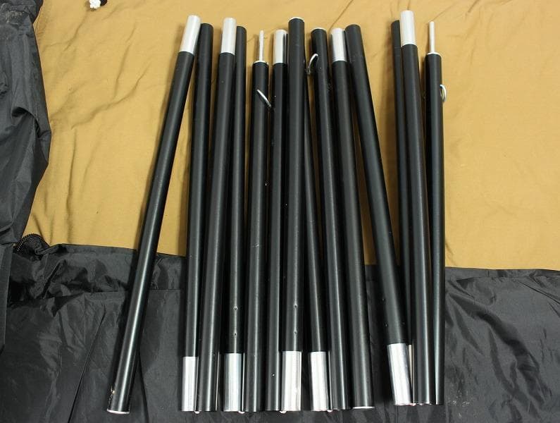 WAQ Alpha T/C ティピテント 未使用のフロントウォール付き