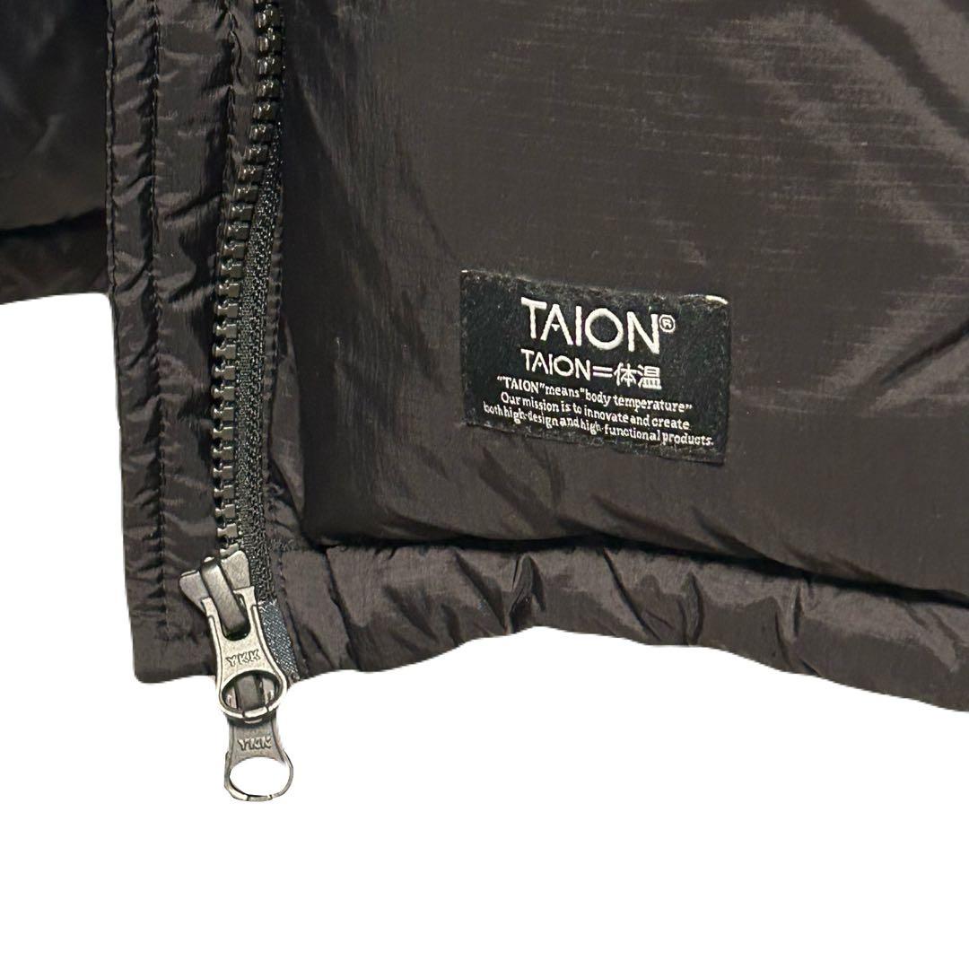 TAION タイオン　ワーク Wジップ ボリュームダウンジャケット