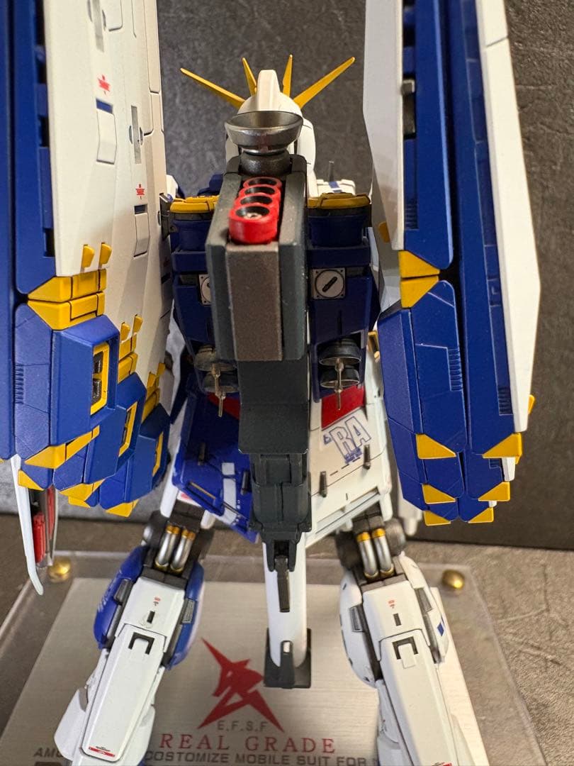 RG RX-93νガンダム 九龍版全塗装済完成品 クーロン九龍ガンダム