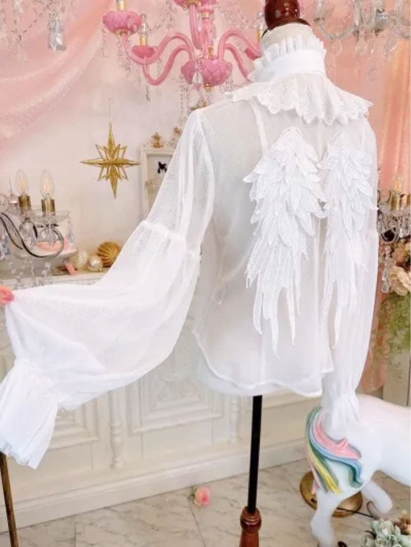 c*読様  Princess Alice ミカエルブラウス（ホワイト）