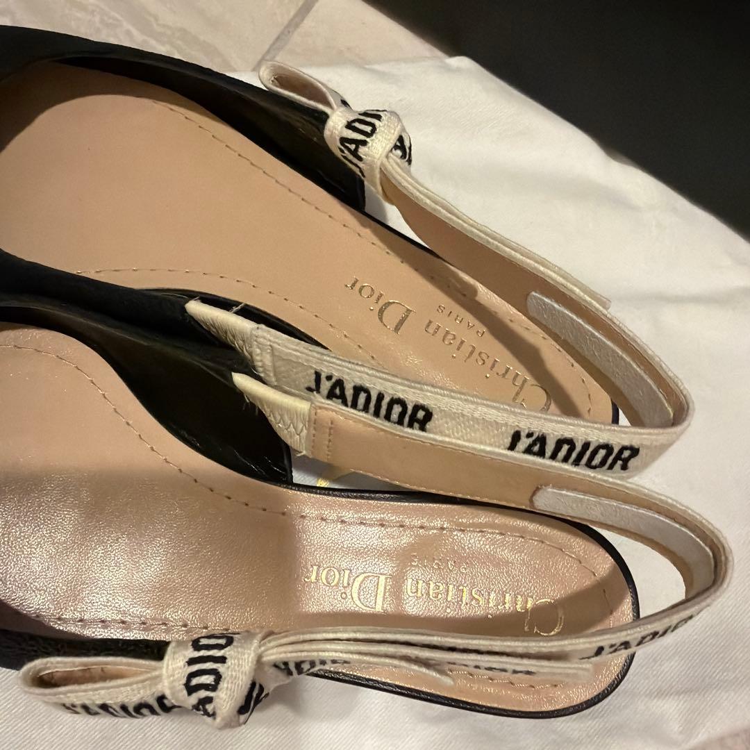 Dior スリングバック ミュール