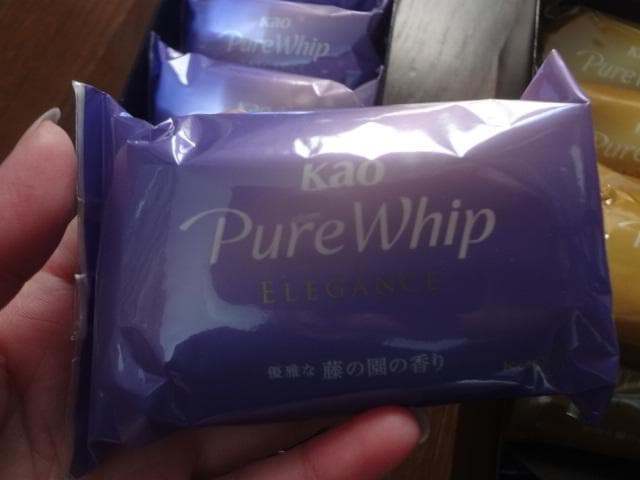 廃盤！花王ピュアホイップソープ、石鹸、ボディソープ、１１点セット、貴重エレガンス