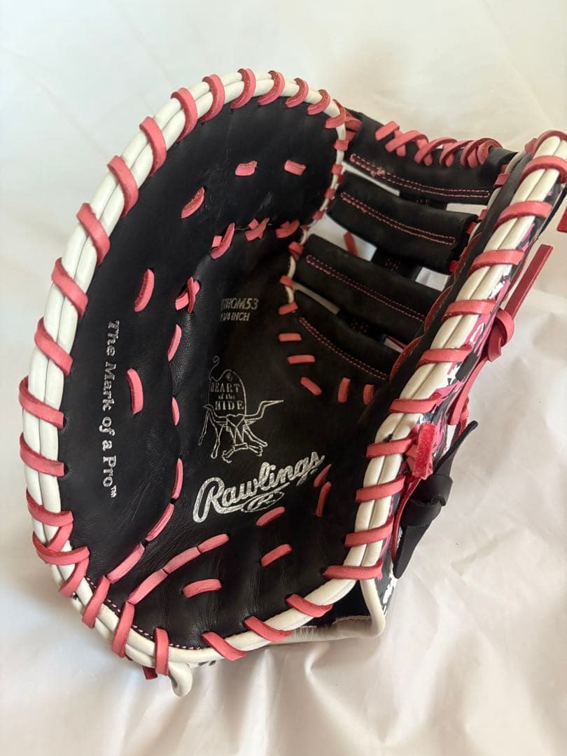 美品　左投げ用　ローリングス　ファーストミット　軟式野球