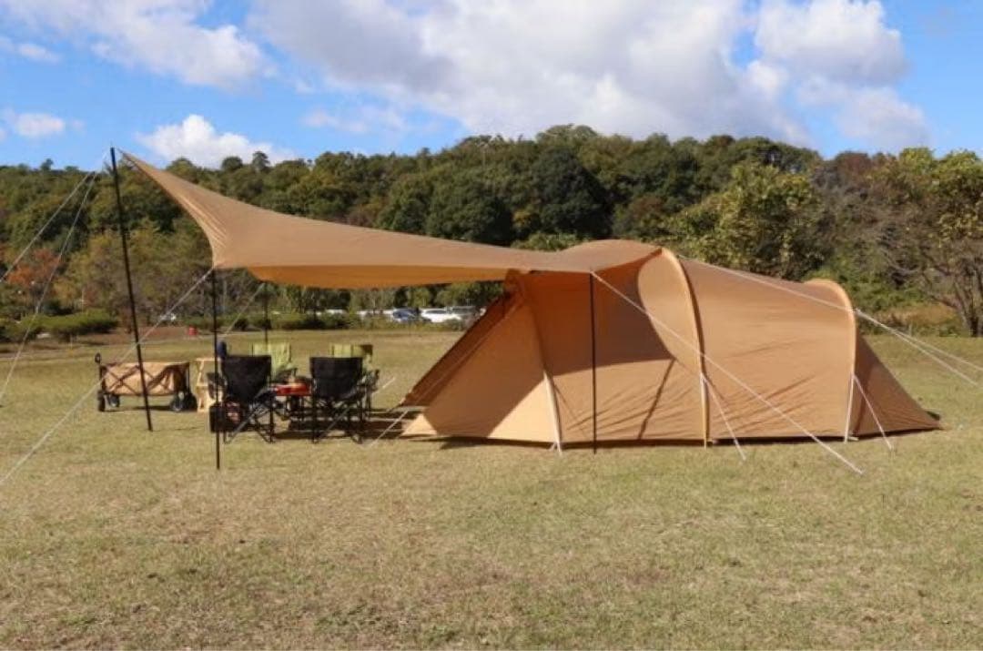 【美品】イグニオ IGNIO トンネルテント&ヘキサタープセット