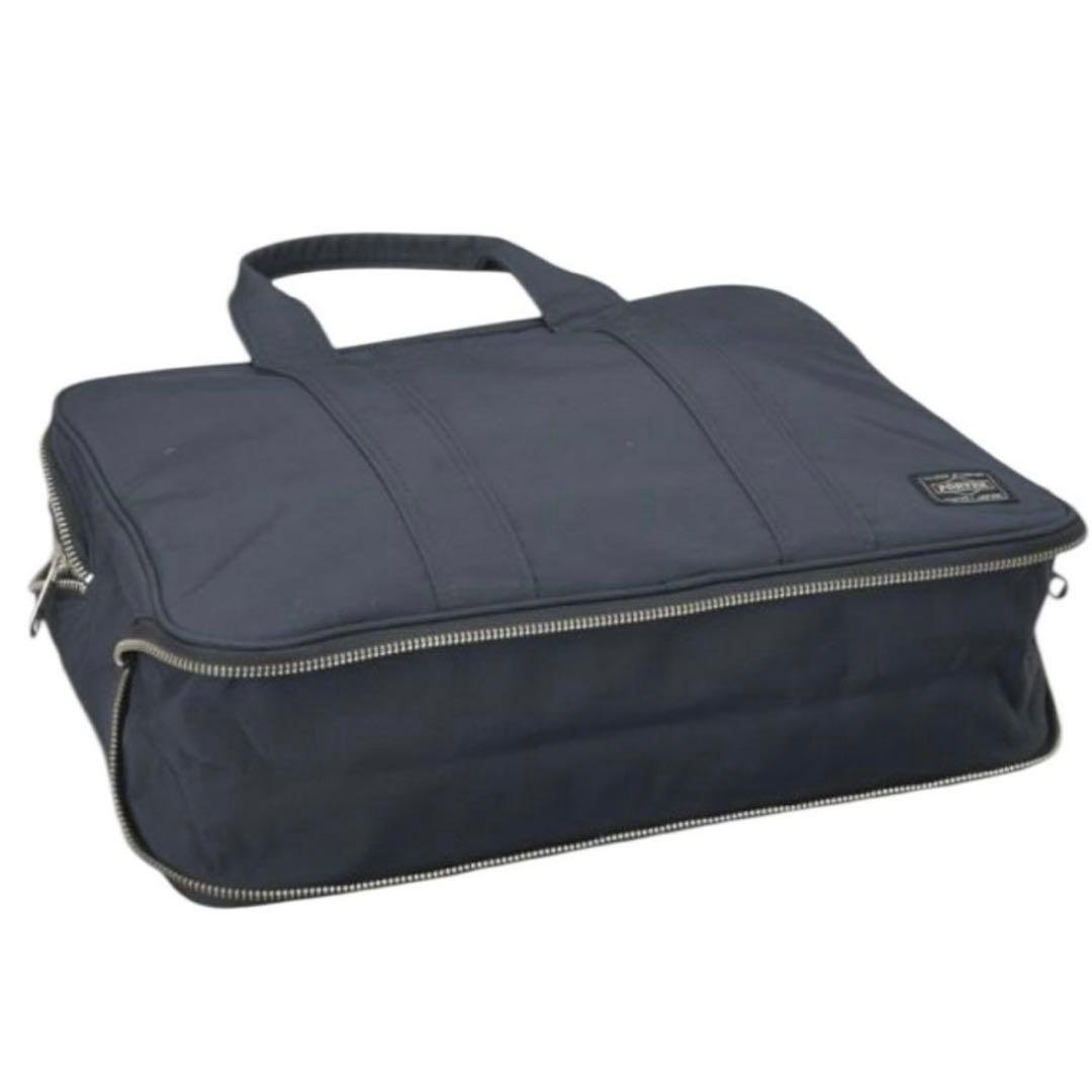 【美品】ポーター　ダブルジッパー　容量変更可　ビジネスバッグ　黒