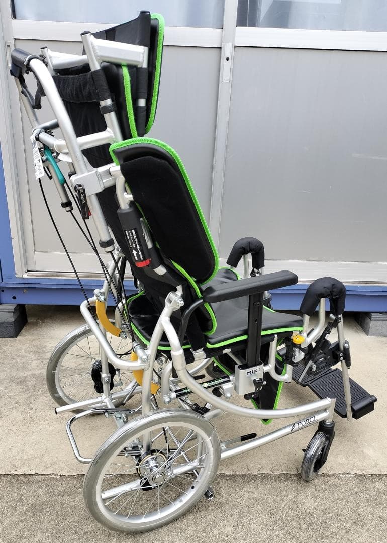 ＭＩＫＩ　リクライニング式車椅子　ネクストローラーＳＰⅡ　中古美品　部品欠品無し